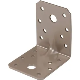 GAH Alberts Duravis Schwerl-Winkelverbinder/Sicke Perlbeige Duplexbesch. 70 x 70 x 55 mm
