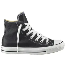 Converse Chuck Taylor All Star Basic Leather Hi Damen Schwarz 36,5