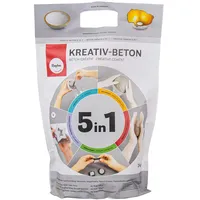 Rayher Kreativ-Beton 5in1 Modelliermasse 3 kg