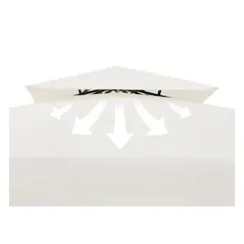 CASARIA Lorca 3 x 3 m creme