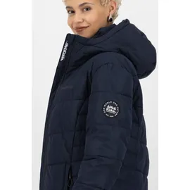 Alife & Kickin alife and kickin VedaAK A Parka Damen Winterjacke gefütterte Jacke & Marine - L