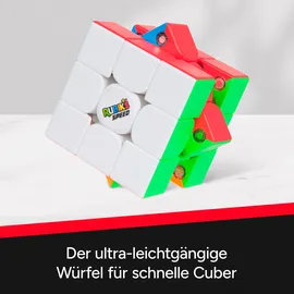 Spin Master Rubik’s Zauberwürfel, 3x3 magnetischer Speed-Würfel, Knobelaufgabe, herausforderndes Denkspiel, ab 8 Jahren