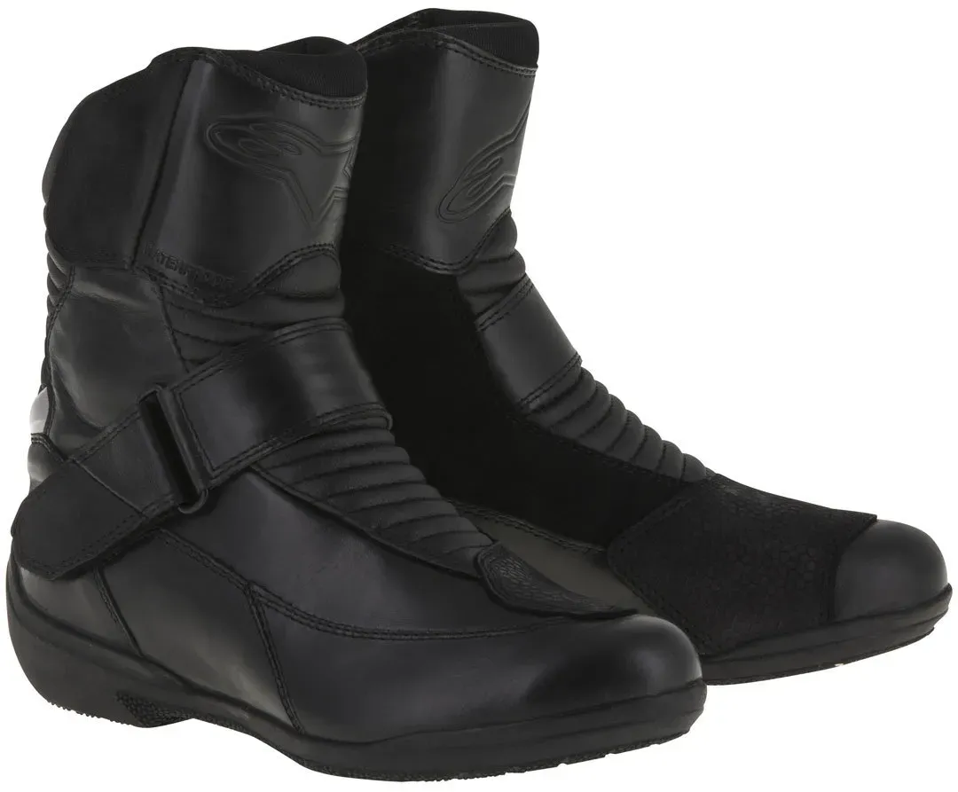 Alpinestars Stella Valencia Dames waterdichte motorlaarzen, zwart, 38 Voorvrouw