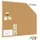ALLboards Pinnwand 120 x 100 cm Braun