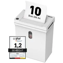 Ideal Aktenvernichter Partikelschnitt 21l, P4