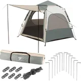 STAHLWERK Campingzelt Z-273 ST 273 x 273 cm selbstaufbauendes Pop-Up-Zelt