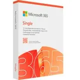 Office M365 Single1 Person , Office-Software - Deutsch, 1 Jahr für PC und MAC