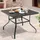 avestar Esstisch 94 x 94 x 73 cm Schwarz
