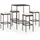 vidaXL Gartenbar-Set 5-tlg. Braun