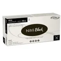 Maimed Nitril Black Einmalhandschuhe, Nitril 76844 , 100 Stück, Größe XL