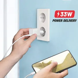 Swissten GaN USB-C 33W Balta 2205510,