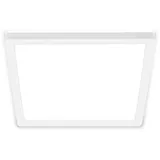 Briloner Tava LED Deckenlampe flach, neutralweißes Licht, LED Lampe, LED Deckenleuchte, Wohnzimmerlampe, LED Panel, Küchenlampe, Deckenbeleuchtung, 24x24x3 cm,