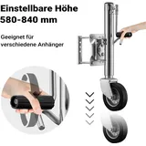 XPOtool Stützrad bis 540 kg mit 260 mm Hubhöhe
