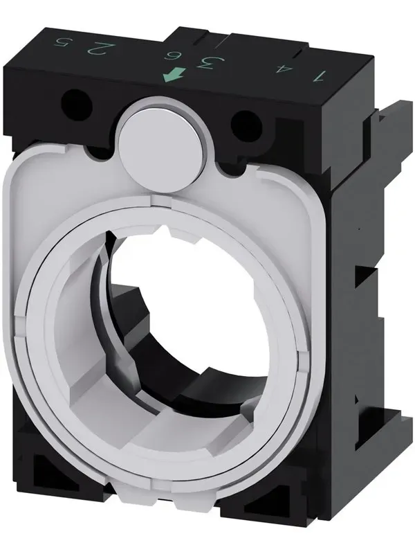 Holder for 3 modules plastic