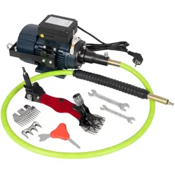 Stationäre Schafschuranlage Wellington, Hängeschermaschine mit Worm-Drive Antrieb
