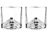 LIITON Fuji Whiskeygläser 2er-Set, Cocktailgläser