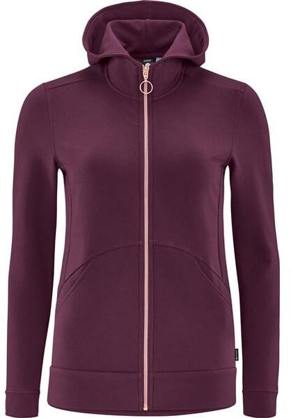 SCHNEIDER SPORTSWEAR Damen Kapuzensweat, darkcherry, 38