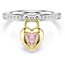 Swarovski Idyllia Motivring, Verschiedene Schliffe, Herz, Metallmix