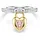 Swarovski Idyllia Motivring, Verschiedene Schliffe, Herz, Metallmix