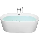 Beliani Havana freistehende Badewanne 170 x 80 cm (220 l)