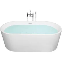 Beliani Havana freistehende Badewanne 170 x 80 cm (220 l)