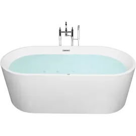 Beliani Havana freistehende Badewanne 170 x 80 cm (220 l)