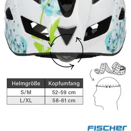 Fischer Urban Flower 52-59 cm weiß/grün 2019