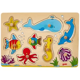 GoKi Steckpuzzle Unterwasserwelt (57953)