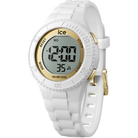 ICE-Watch - ICE digit White gold - Weiße Mädchenuhr mit Plastikarmband - 021606 (Small)
