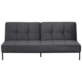 Actona Schlafsofa Perugia Stoff Grau Dunkelgrau