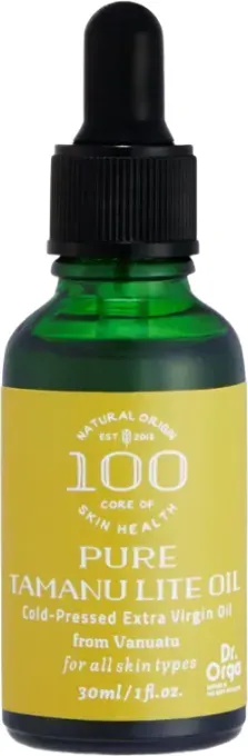 Dr.Orga Reines Tamanu-Öl 30 ml - 100% natürliche Hautpflege für Gesicht und Körper