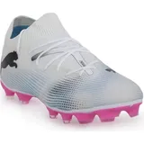 Puma Future 7 Match FG/AG puma white/puma black/poison pink 45