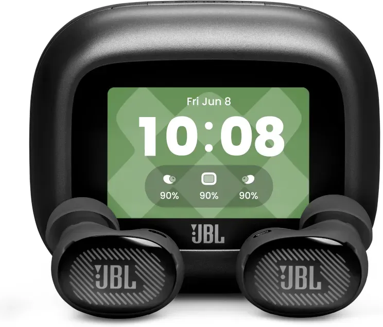 JBL LIVE BUDS 4 - True Wireless NC Ohrhörer, kabelloses Aufladen, Smart-Case, Schwarz