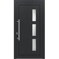 LAGER Kunststoff Haustür "NELLY" 71 mm schnell lieferbar Anthrazit RAL 7016 innen öffnend DIN links