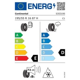 Continental ContiWinterContact TS 830 P RoF 195/55 R16 87H