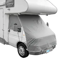 PRO PLUS Frontscheibenabdeckung Wohnmobil o. Campingbus – Windschutzscheibe Abdeckung Isolierung Passgenau Frontscheiben Schutz Kompatibel mit Fiat Ducato X230 ab 1994 & X244 ab 2002)