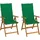 vidaXL Gartenstuhl 2 St. 0 x 0 x 111 cm braun