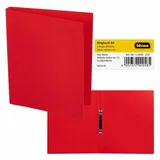 IDENA Ringbuch im Format DIN A4, 2-Ring-Mechanik, 20 mm rot