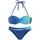 LASCANA Bügel-Bandeau-Bikini Damen Blau/Türkis 40 Cup D