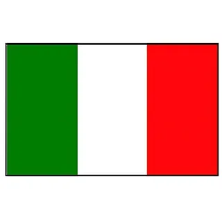 Flagge  (Italien, 45 x 30 cm, Spunpolyester)