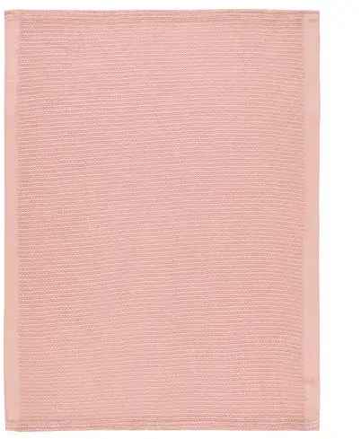 Alvi Strickdecke Piqué rosé 75x100cm - rosa