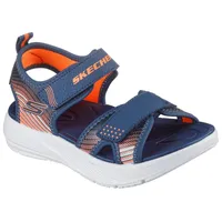 SKECHERS Microspec-Splash Kinder Sandalen, blau, Größe 34 - 34