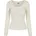 Wide Neckline Sweatshirt Weiß M