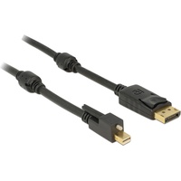 DeLock 83722 DisplayPort-Kabel 2 m Mini DisplayPort Schwarz