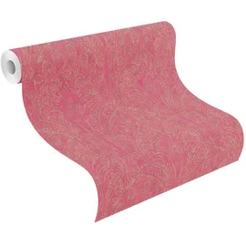Rasch Textil Rasch Vliestapete 746365 Pink-Dunkelpink Muster & Motive 10,05 m x 0,53 m