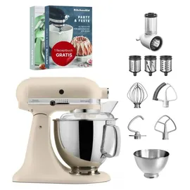 KitchenAid Artisan 5KSM175 Fresh Linen Beginnerset