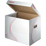 Esselte Archivcontainer 39,8 x 28,0 x 30,2 cm 10-tlg. weiß