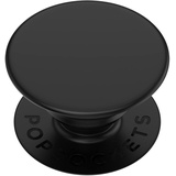 PopSockets 800470 Austauschbares PopTop - Einziehbarer Griff und Ständer für Smartphones und Tablets - Schwarz