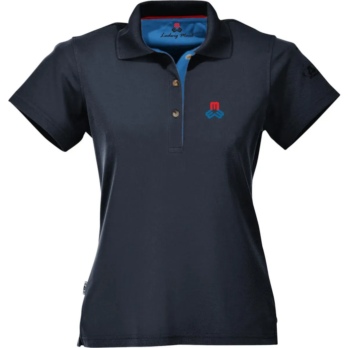MAUL Sport Aeschi Fresh - 1/2 Poloshirt navy blue/blue (7270) 54