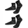 Normani Laufsocken 2 Paar grau/schwarz 43-46